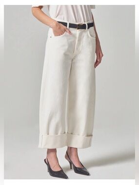 Citizens of Humanity Ayla Baggy Cuffed Crop Serene